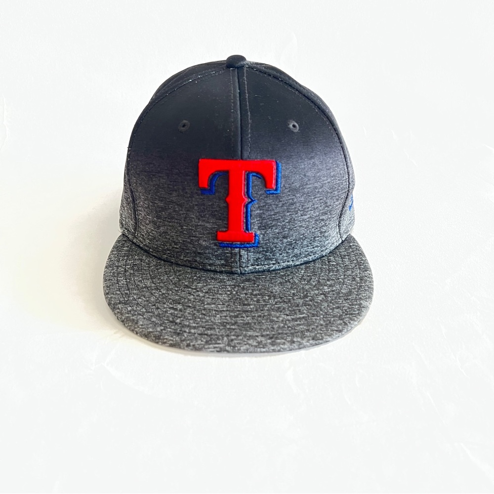 MLB Texas Rangers New Era 59Fifty Official Baseball Red Gray Snapback Cap Hat
